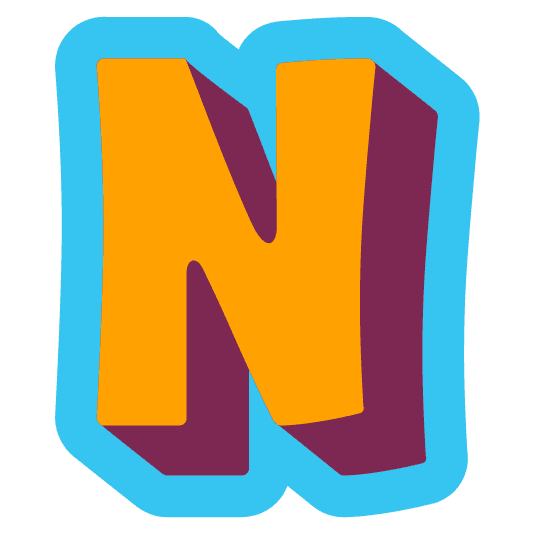 alphabet-yellow-n