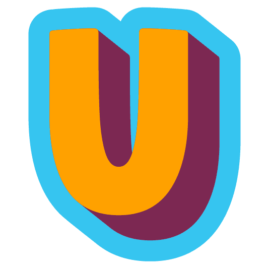 alphabet-yellow-u