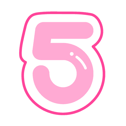 pink-number-5