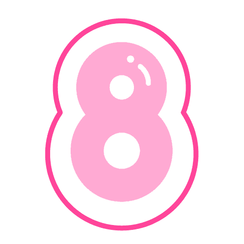 pink-number-8